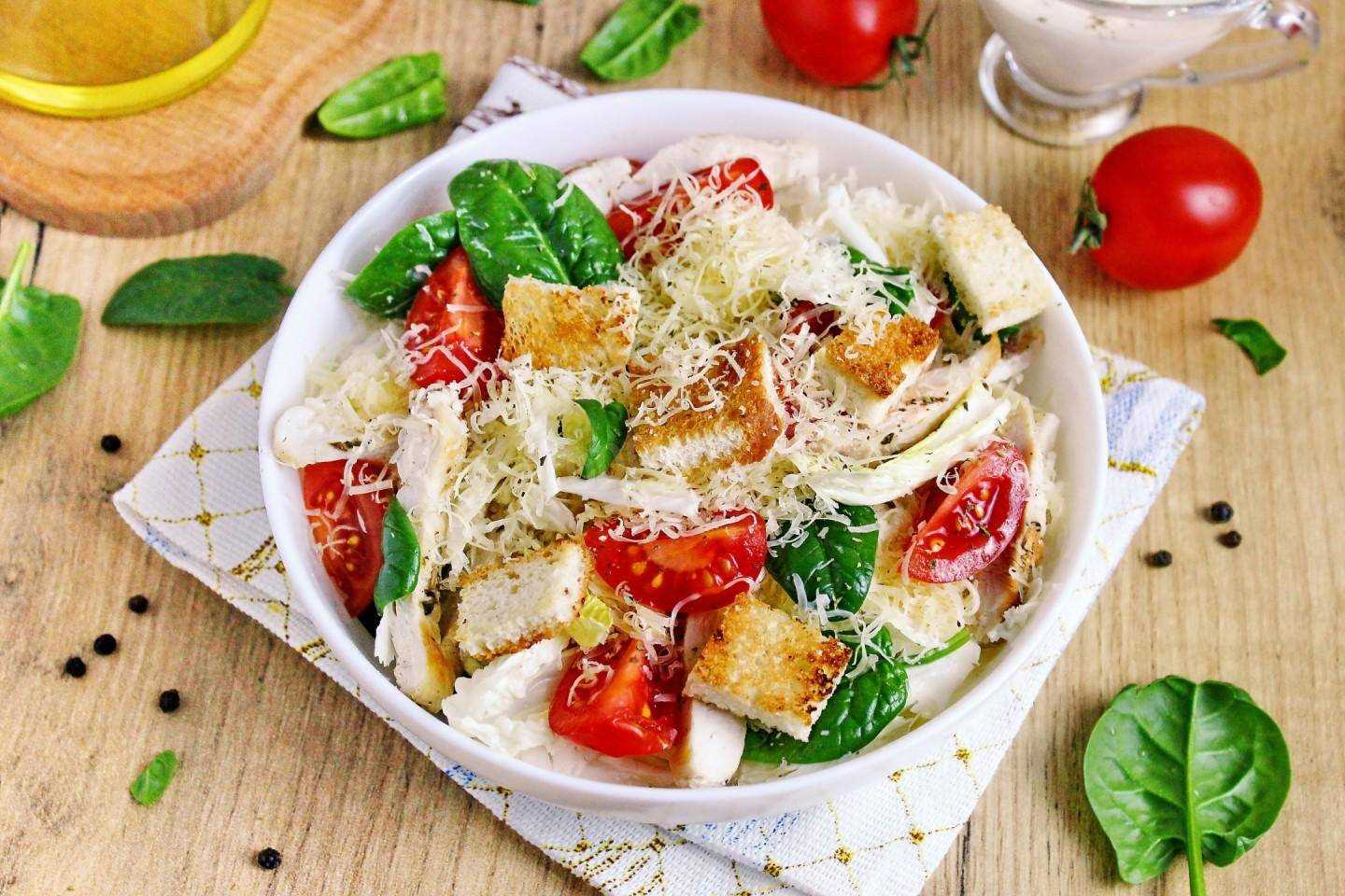 Салат цезарь — классические рецепты приготовления в домашних условиях